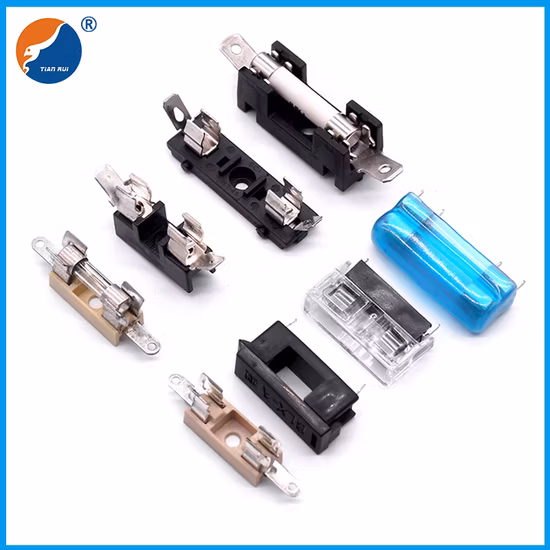 PCB 마운트 퓨즈 클립 5X20 6X30 퓨즈 커버